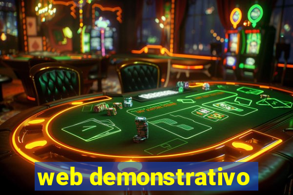 web demonstrativo